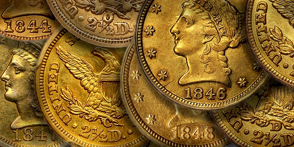 Águilas cuartos de oro de los EE. UU. De 1840