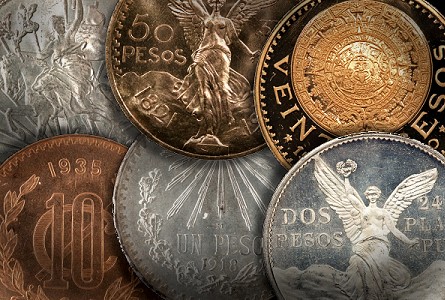 Collecting Mexican coins