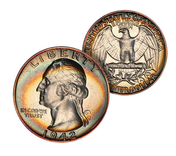 1942 Proof Quarter
