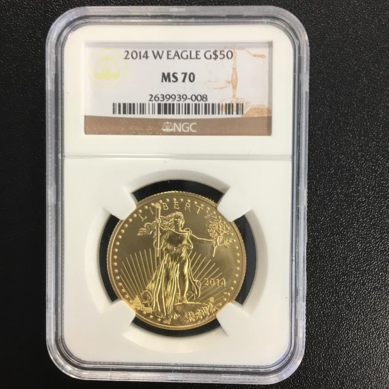 Counterfeit 1oz Gold American Eagle in NGC Holder