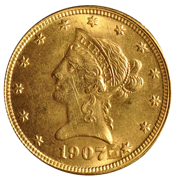 $10 Eagle - Counterfit Gold Coin