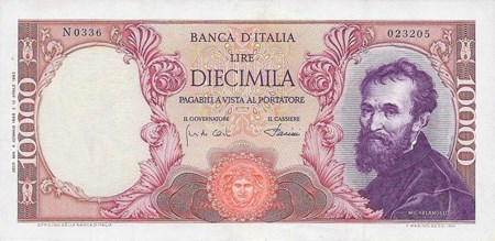 Italy P-197 banknote