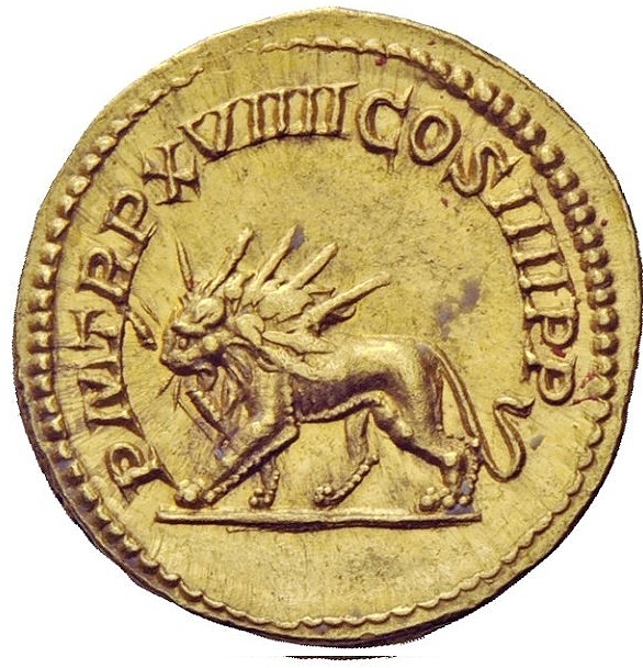 Caracalla, 198 – 217 Reverse Aureus