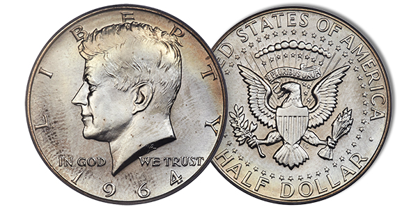 1964 Kennedy Half Dollar - Specimen
