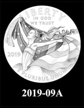 American Eagle Platinum Proof design candidate 2019-09a. Image courtesy U.S. Mint