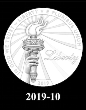 American Eagle Platinum Proof design candidate 2019-10. Image courtesy U.S. Mint