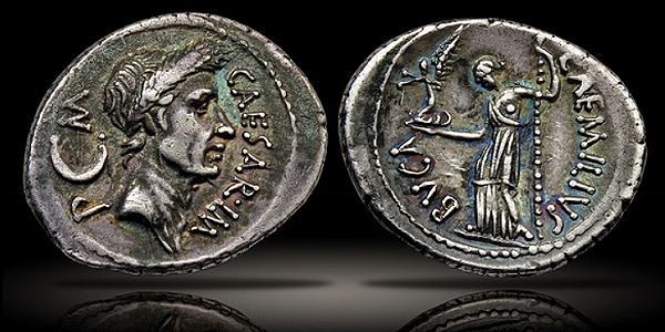 Ancient coins, Julius Caesar