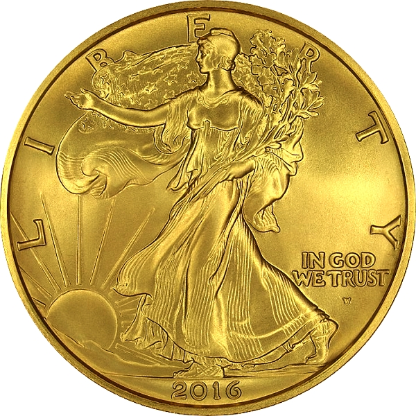 2016 Walking Liberty Centennial Gold Coin