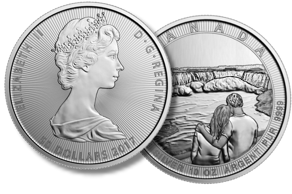 Niagara Falls - Canada the Great Series, 10 oz Silver Coins