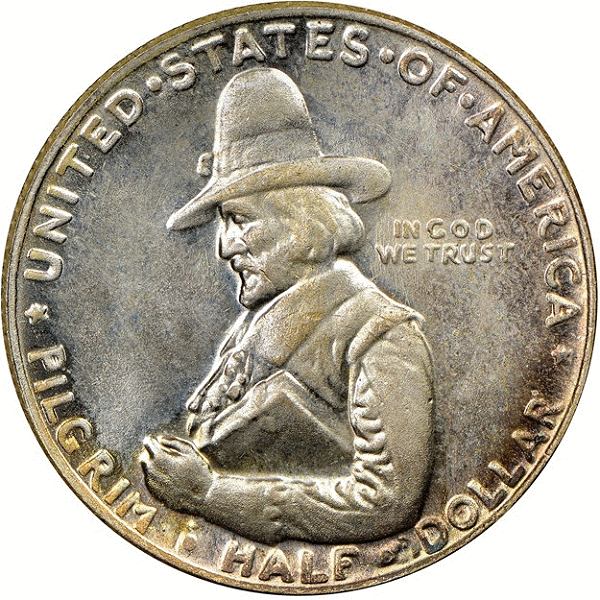 Counterfeit Coin Detection - 1920 Pilgrim Tercentenary Commemorative