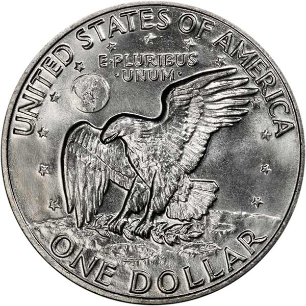 Eisenhower dollar reverse