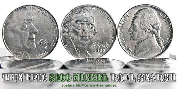 40 COINS CIRCULATED NICE COINS CHECK OUT STORE 1941-D JEFFERSON NICKEL ROLL 