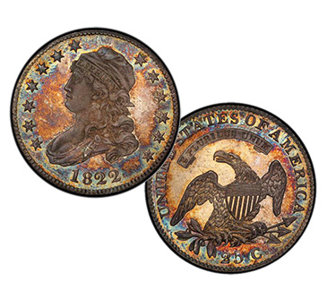 Pogue 1822 25c Coin