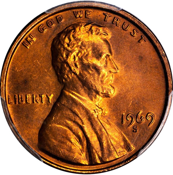 United States 1969 S Lincoln Memorial Cent,Sage Plant Images