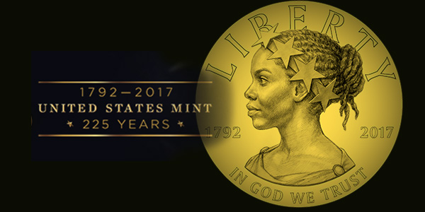 US Mint 225th Anniversary Gold $100 Coin