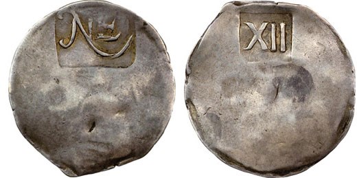 1652 New England Shilling. Images courtesy NGC