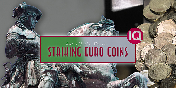 Coinweek Iq Hot Off The Press Striking Euro Coins 4k Video