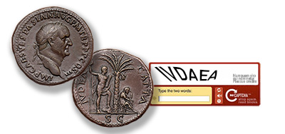 Vespasian. Æ Sestertius (26.97 g), AD 69-79. 'Judaea Capta' type