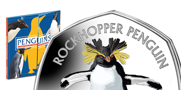 2017 Pobjoy Mint Rockhopper Penguin Coin