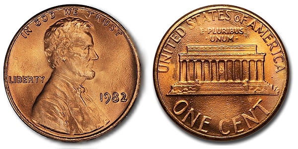 United States 1982 Lincoln Cent