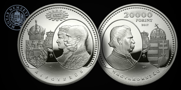 Compromise of 1867 20000 Forint Silver Coin - 2017 Hungary