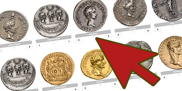 American Numismatic Society's OCRE Roman Coins database