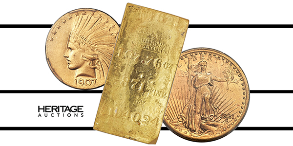 Heritage Auctions Gold Coins