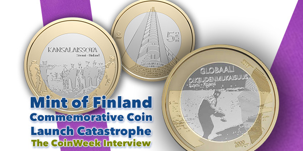 Mint of Finland Cancelled 2017 100 Anniversary of Finland Independence Coin Program