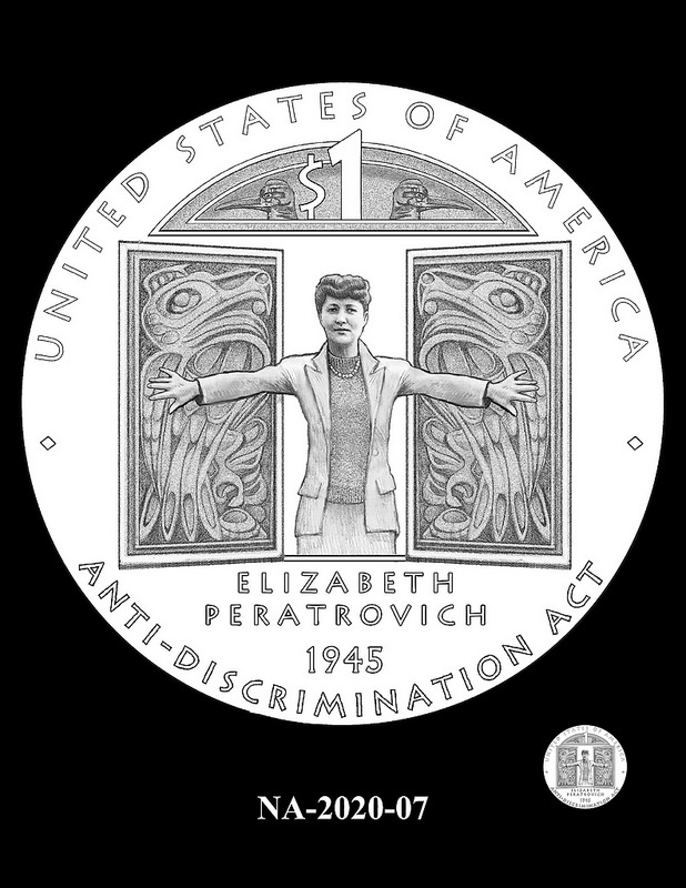 2020 Native American $1 coin design candidate. Image courtesy U.S. Mint