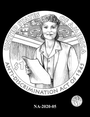 2020 Native American $1 coin design candidate. Image courtesy U.S. Mint