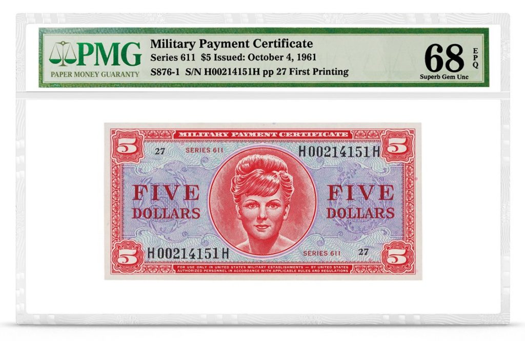 US Paper Money & Scrip - Military Payment Certificates