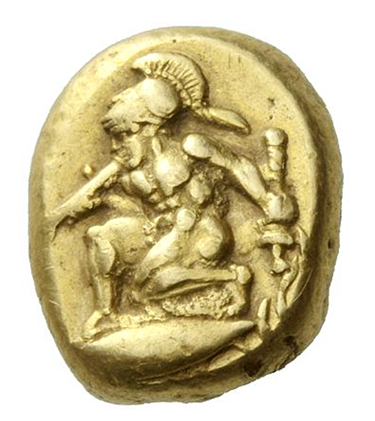 Mysia, Cyzicus Stater 500-450 BCE, EL 16.07g.