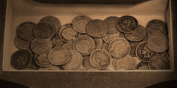 Box of Indian Head Cents