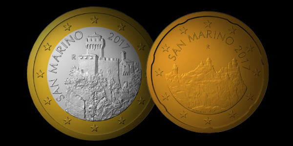 San Marino 2017 - Euro Coin Designs