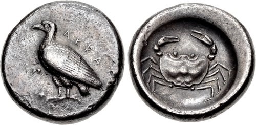 A didrachm from Acragas.