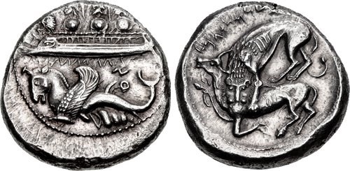 A shekel from Byblos