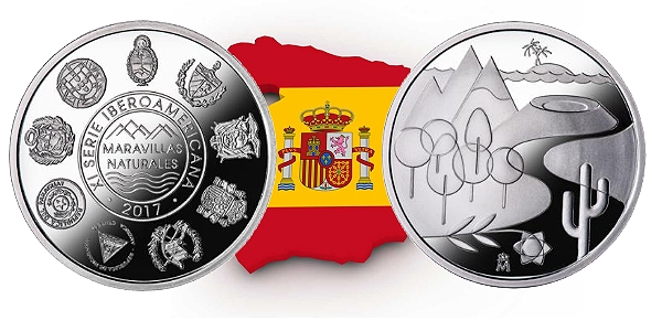 Mint of Spain Issues 11th Ibero-American Series Coin