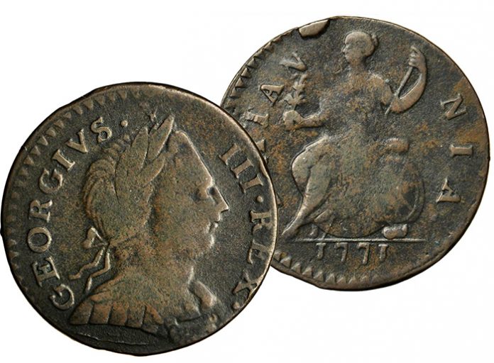 British Halfpenny Imitations Minted and Circulated in New York Before 1800