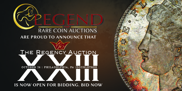 Legend Rare Coin Auctions - Regency Auction XXIII