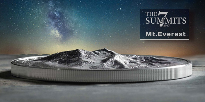 Coin Invest Trust - The 7 Summits 2017 - Mt. Everest Siver Coin
