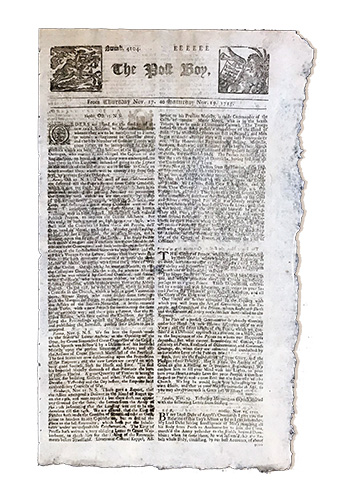 1715 Fleet Newspaper Account