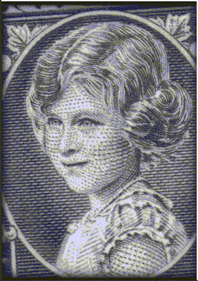 Queen Elizabeth II as she has appeared on banknotes issued throughout her life