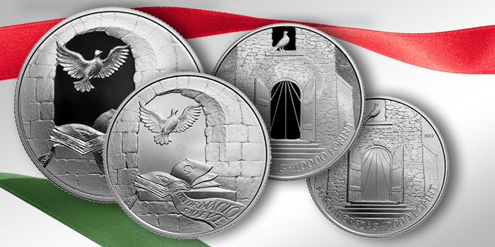 2017 Hungary Commemorative Silver Coins 500 Years of Reformation - World Coin News