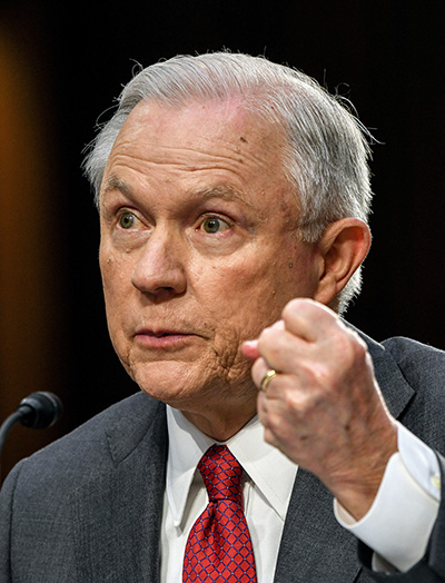 Attorney General Jeff Sessions. Image Credit: Shutterstock