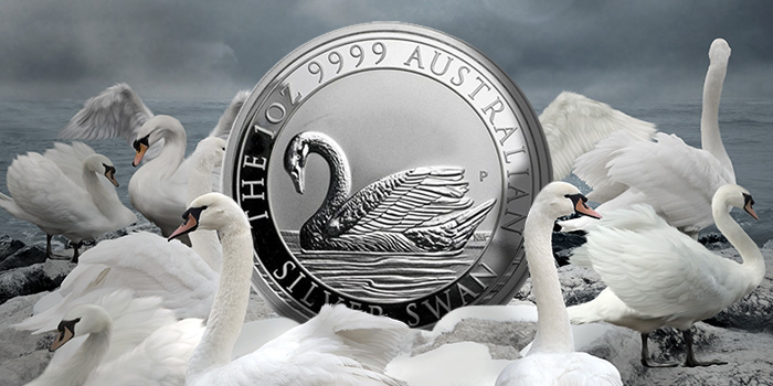 1 Ounce 9999 Silver Swan Coin Australia Perth Mint