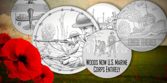 World War I Medals United States Mint