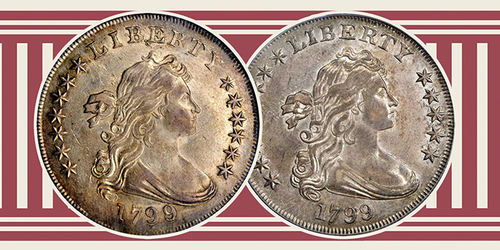 1799 Dollar - Stack's Bowers November 2017 Baltimore Rare Coin Auction