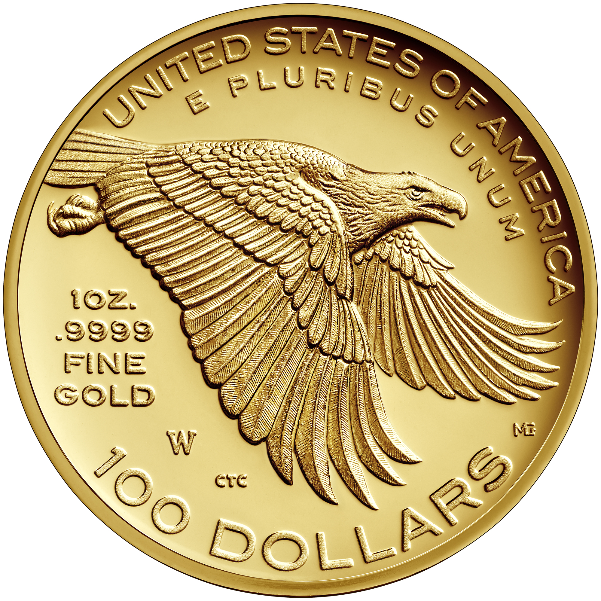 Reverse, United States 2017 American Liberty 225th Anniversary Proof Gold Coin. Image courtesy U.S. Mint