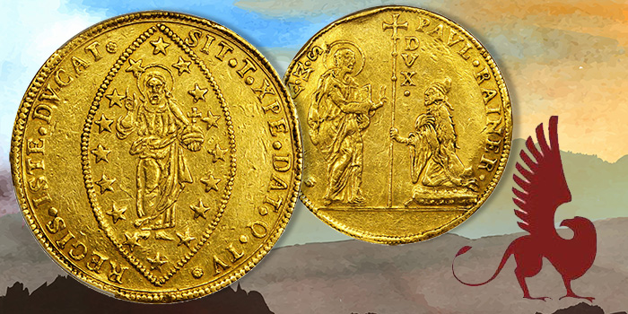 Venetian 40 Zecchini atStack's Bowers Rare Coin Italian Coin