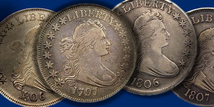 Selection of Silver Bust Half Dollars in David Lawrence Rare Coins Auction